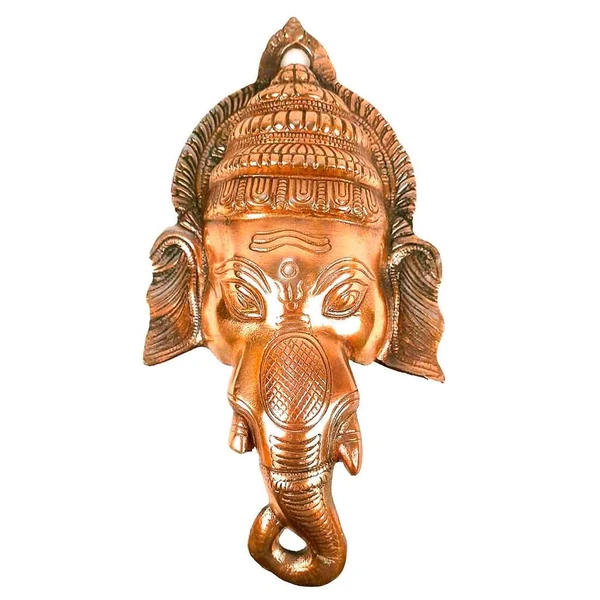 Ganesh Ji Wall Hanging | Ganesha Face Wall Decor -13 Inch