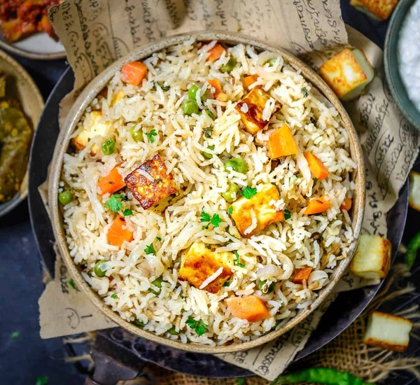 Paneer Pulao - Full