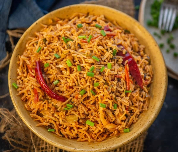 Veg Schezwan Rice - Half