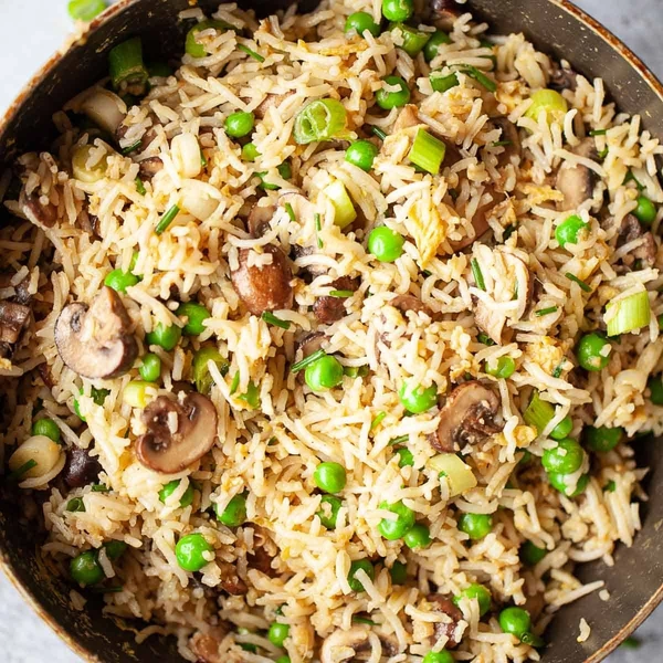 Mushroom Fried Rice - Full