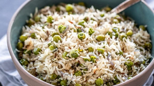 Peas Pulao - Full