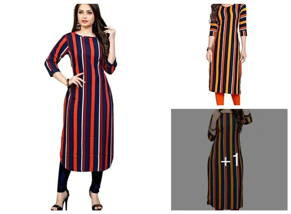 Hot Selling Crepe Kurtis - S