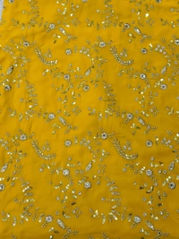 Yellow Designer Sharara For Haldi - Yellow, M (38)