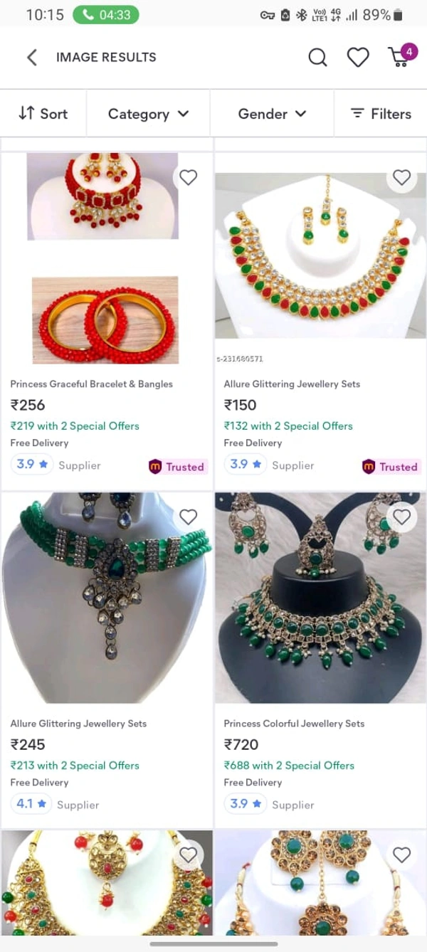 729 Jewellery Set