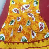 Kids Cotton Dress  - 12 Month To 30 Month