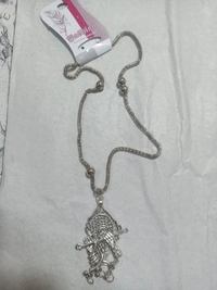 Oxidised Chain With Locket