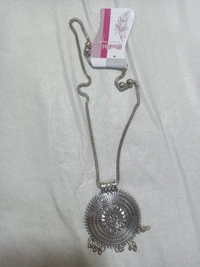 Oxidised Chain With Locket