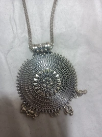 Oxidised Chain With Locket