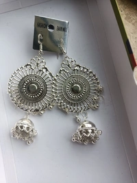 217 Oxidise Ear Ring 