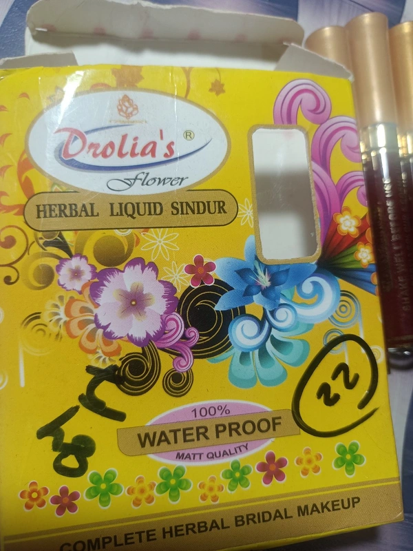 Herbal Liquid Sindur - Maroon