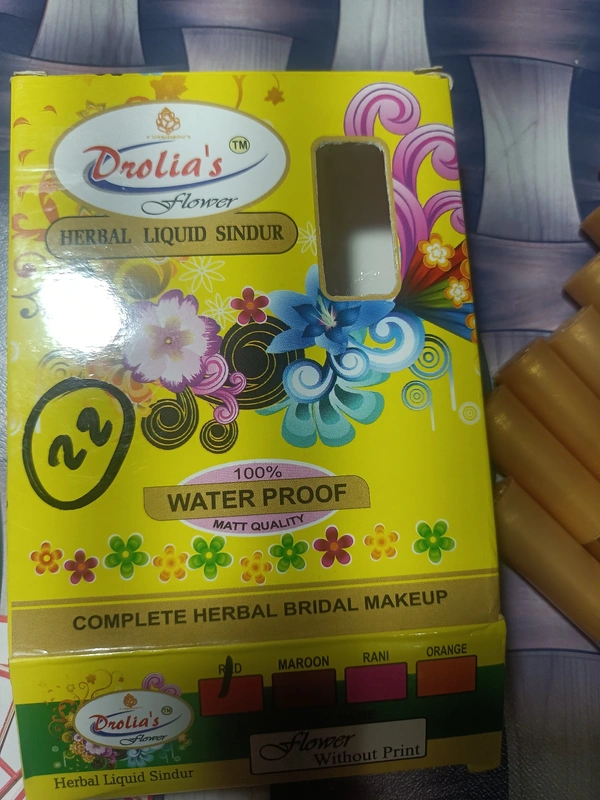 Herbal Liquid Sindur - Red