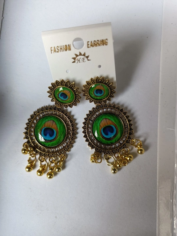 109 Oxidise Ear Ring 