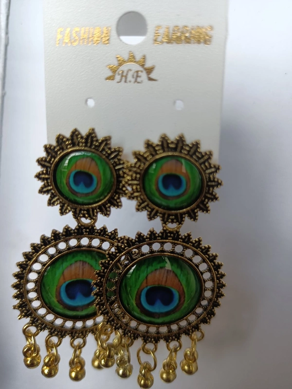 109 Oxidise Ear Ring 