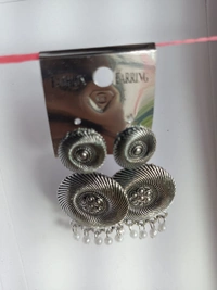 145  Oxidise Ear Ring 