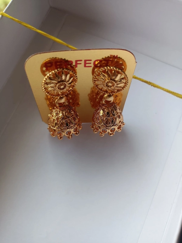 410 Golden Jhumka