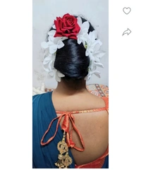 4006 Gajra Flower White.