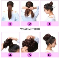 4025 Synthetic Hair Bun.