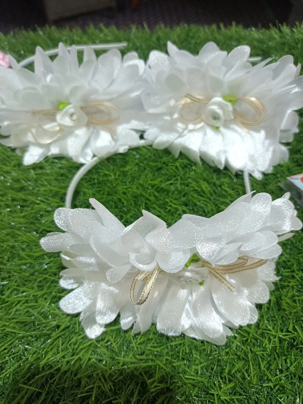 4029 Hair Band White 