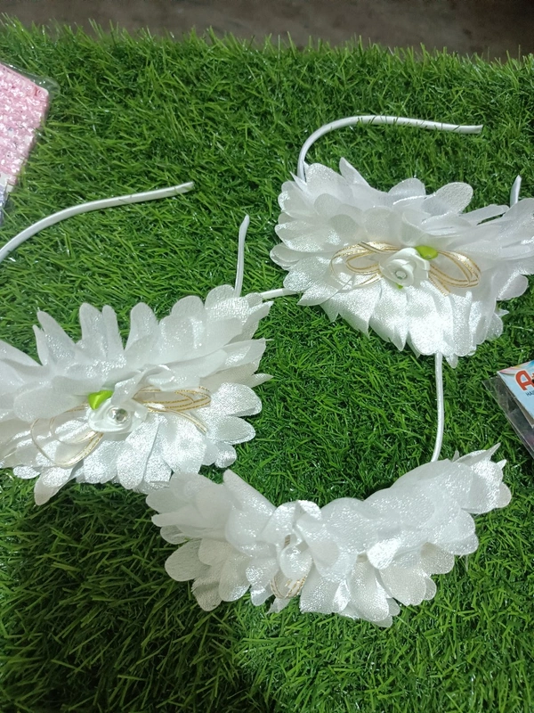 4029 Hair Band White 