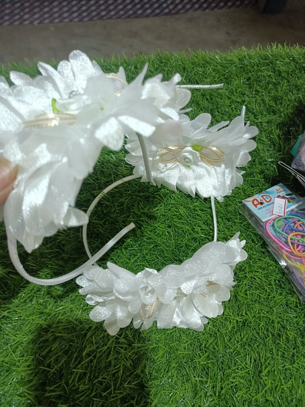 4029 Hair Band White 