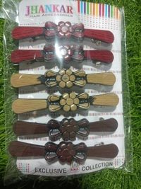 4036 Hair Clips  - Tan