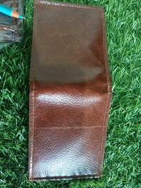 Brown  Leather Brown Wallet 