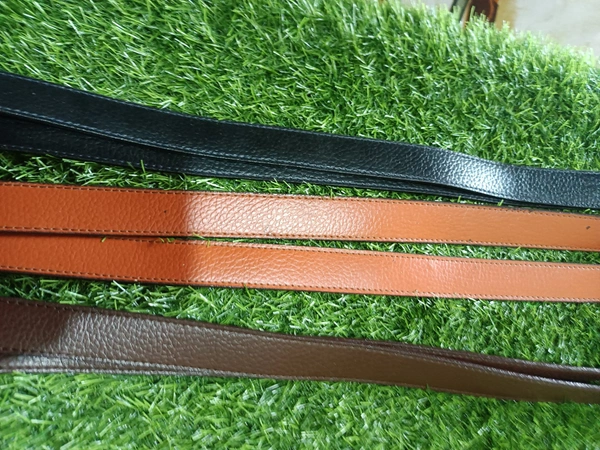 Leather Belt  - Black