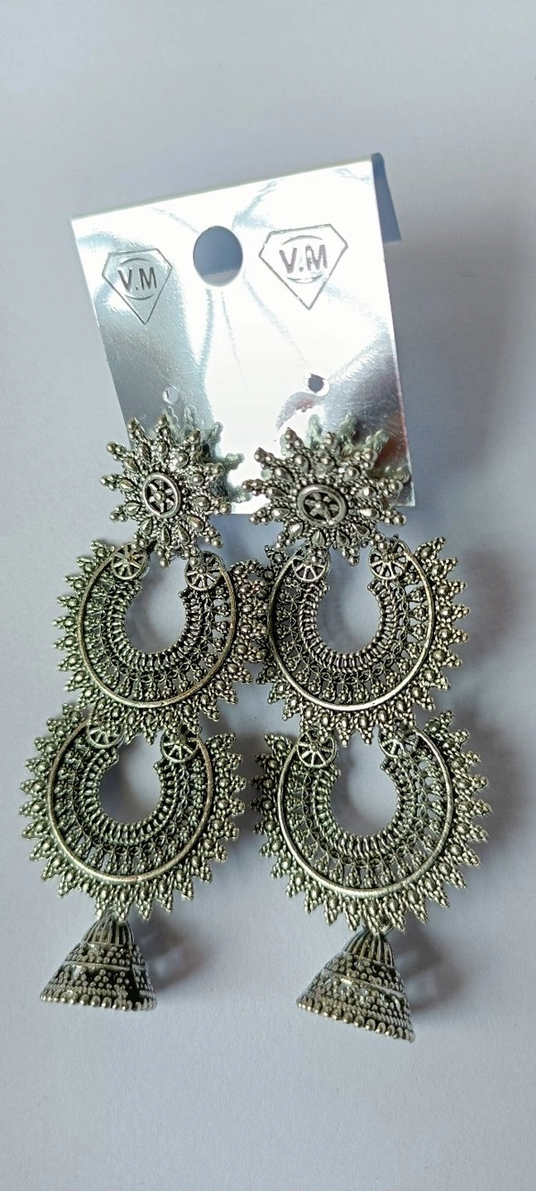 342 Oxides Long Jhumka.