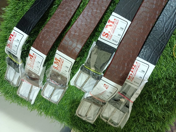 Leather Belt - Black
