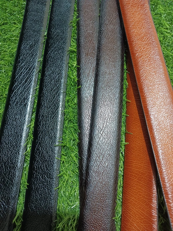 Leather Belt  - Nutmeg Wood Finish