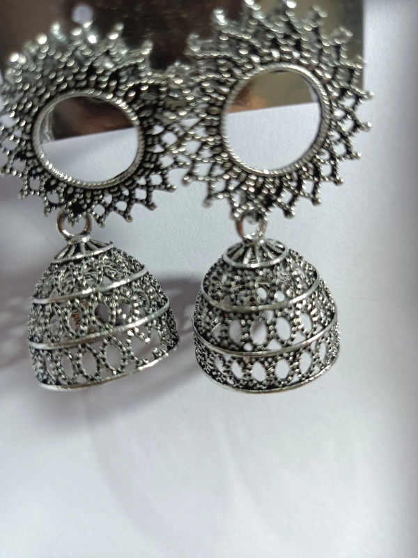 360 Oxidise Jhumka