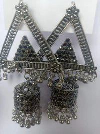 254 Big Oxidise Jhumka