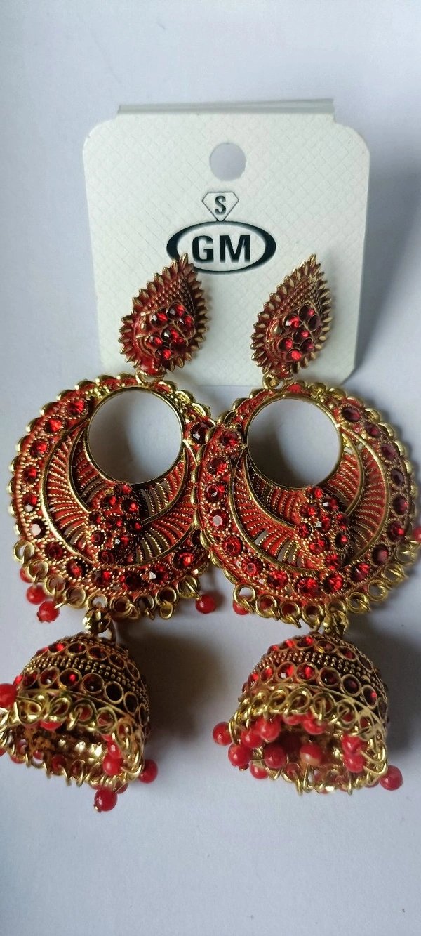 287 Fancy Ring Jhumka.