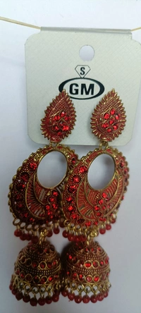 287 Fancy Ring Jhumka.