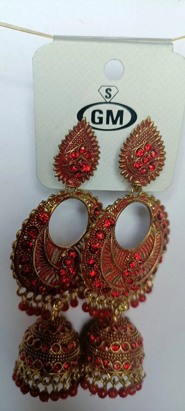 287 Fancy Ring Jhumka.