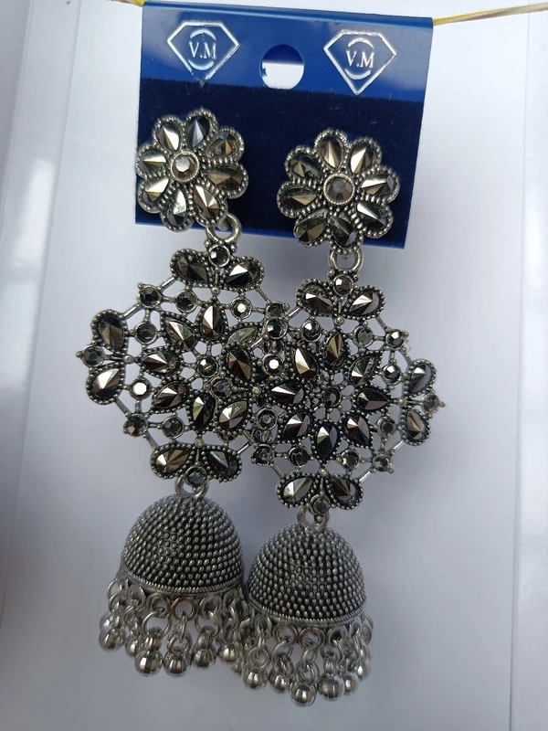 453 Oxidise Big Jhumka