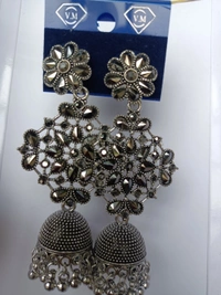 453 Oxidise Big Jhumka