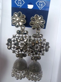 453 Oxidise Big Jhumka