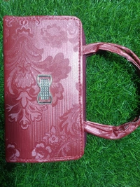 5028 Hand Purse  - Bright Red
