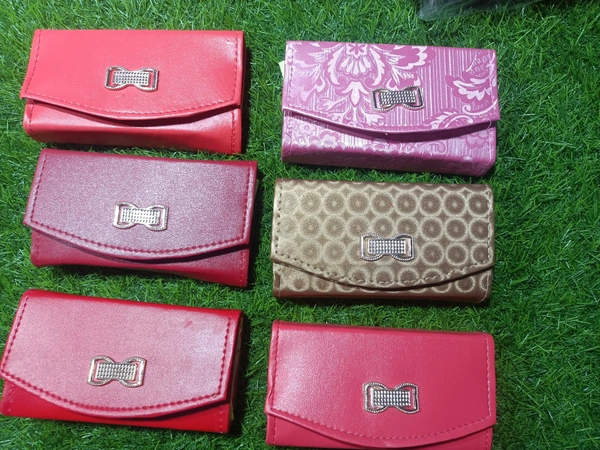 5030 Hand Purse - Red Orange