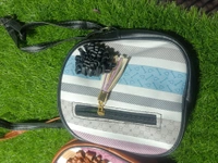 5038 Round Sied Bag - Black