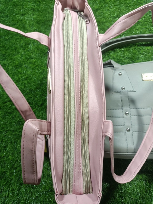 5048 Leather Sied Bag - Your Pink