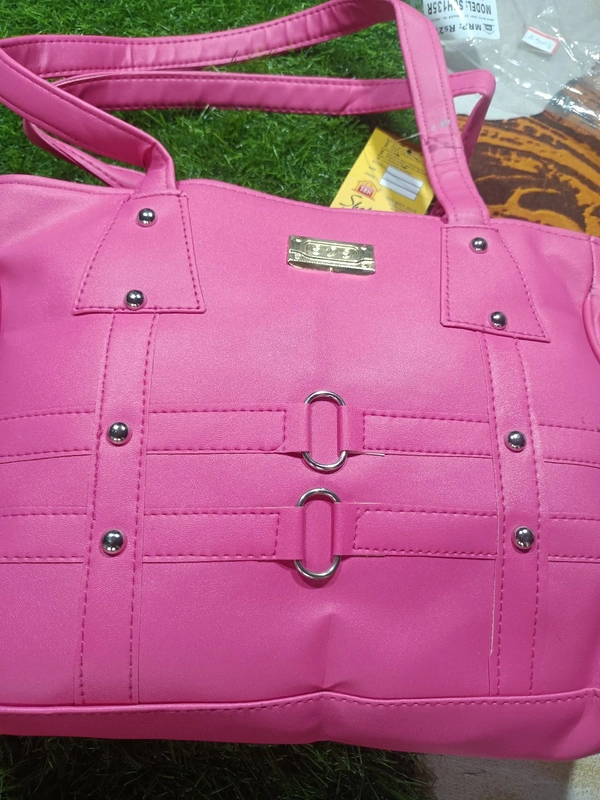 5048 Leather Sied Bag - Your Pink