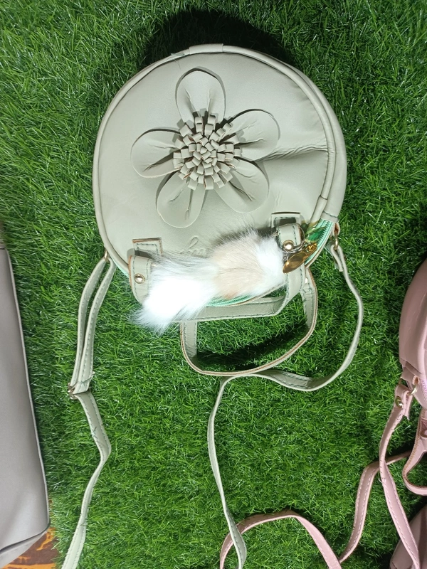 5049 Leather Sied Bag - Jungle Mist
