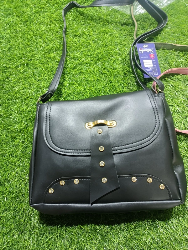 5051 Leather Sied Bag - Neptune