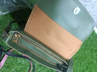 5051 Leather Sied Bag - Neptune