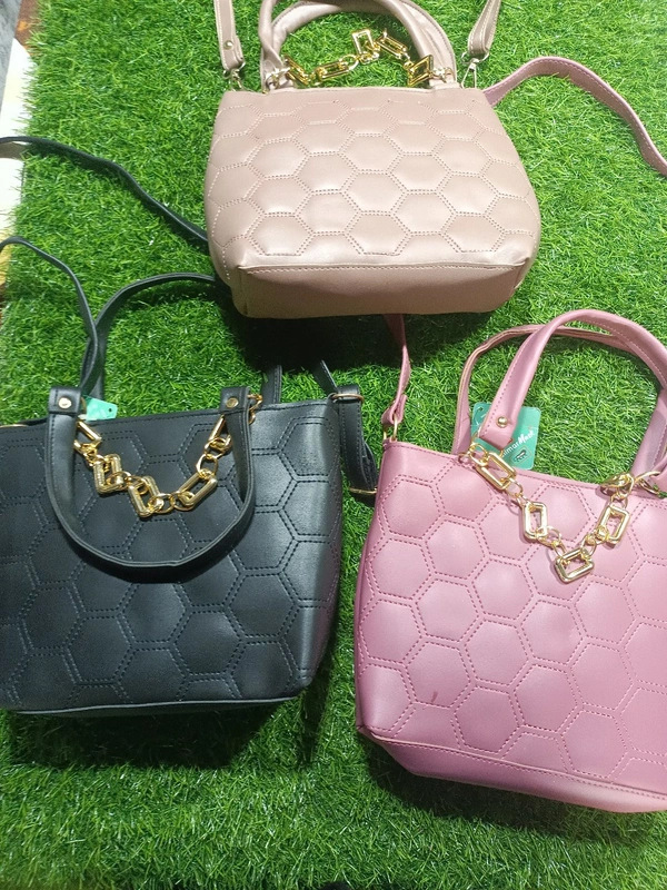 5053  Leather Sied Bag - Tan
