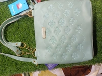 5054 Leather Sied Bag - Black