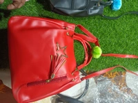 5055 Leather Sied Bag - Black
