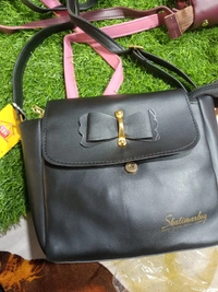 5057 Leather Sied Bag - Your Pink